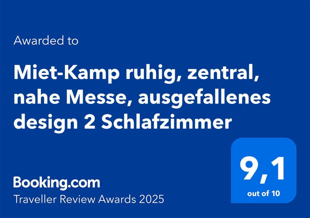 Miet-Kamp Ruhig, Zentral, Nahe Messe, Ausgefallenes Design 2 Schlafzimmer برلين المظهر الخارجي الصورة